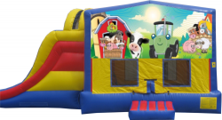 Farm Extreme Bouncer with Slide